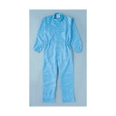 トラスコ 制電糸グリッド仕様フード無つなぎ服ブルーLL 340 x 300 x 20 mm TCOG-B-LL 1点