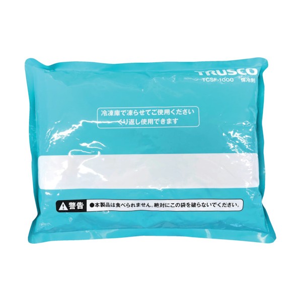 トラスコ 保冷剤 1000g TCSF-1000 1点 tuzukiya-19009868 DIY FACTORY ONLINE SHOP サンプル画像3