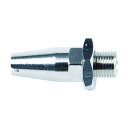 トラスコ(TRUSCO) エアダスター用静音大流量ノズル 128 x 53 x 27 mm TD-RCFN 1点(4)