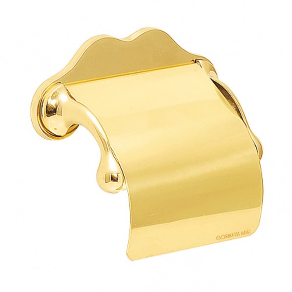 ゴーリキアイランド ペーパーホルダー TPH 2 幅172×高さ150×奥行78mm 真鍮クリアー仕上げ 640071 1個