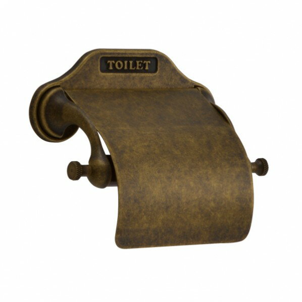 ゴーリキアイランド ペーパーホルダー TPH CL CV AN 幅177×高さ145×奥行82mm 真鍮古色仕上げ 640331 1個