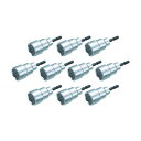 トラスコ まとめ買い電動ドライバーソケットショート13mm10個入 139 x 102 x 22 mm TEF-13S-10 1点