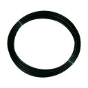トラスコ ポリウレタンチューブ12X8.0mm10m巻黒 490 x 400 x 60 mm BK TEN-12-10-BK 1