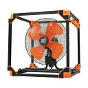 TRUSCO|トラスコ 全閉式アルミハネ工場扇ゼフィールキューブタイプ TFZPA-45Z 1点