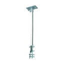 TRUSCO|トラスコ 45CM全閉式工場扇ゼフィールハンガーアングル(メッキ) 625 x 175 x 70 mm TFZP-H-M 1点
