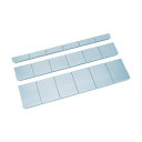 トラスコ ローラーキャビネット パーティションフレームセット H100用 TFRC-PAF-H100SET TFRC-PAF-H100SET 1個