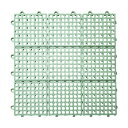 TRUSCO 抗菌・防炎ジョイントスノコ グレー 300×300×13MM TJSD30-GY 1個