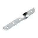 トラスコ ジョイント金具19型Sクロム長さ125穴数4 95 x 19 x 20 mm TK19-S4C 1点