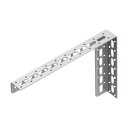 トラスコ 配管支持用マルチブラケットスチール300X210 300 x 209 x 40 mm TKLM-WB300-U (ユニクロメッキ) 1点