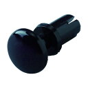 トラスコ プッシュリベット 板厚6.5〜7.5mm 穴径3.1Φ 長さ9.0 黒 50個入 63 x 46 x 15 mm TPR3090-BK 50台(4)