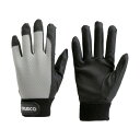 トラスコ(TRUSCO) PU厚手手袋LLサイズグレー 234 x 134 x 30 mm TPUG-G-LL