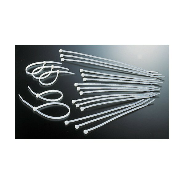 トラスコ(TRUSCO) ケーブルタイ幅3.2mm×203mm最大結束φ53標準型100本 255 x 133 x 28 mm TRCV-200S 1本