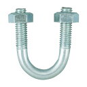 トラスコ SGP用Uボルトユニクロ呼び径20Aねじ径W3/8 60 x 50 x 15 mm TSGP2-BT20A 1点