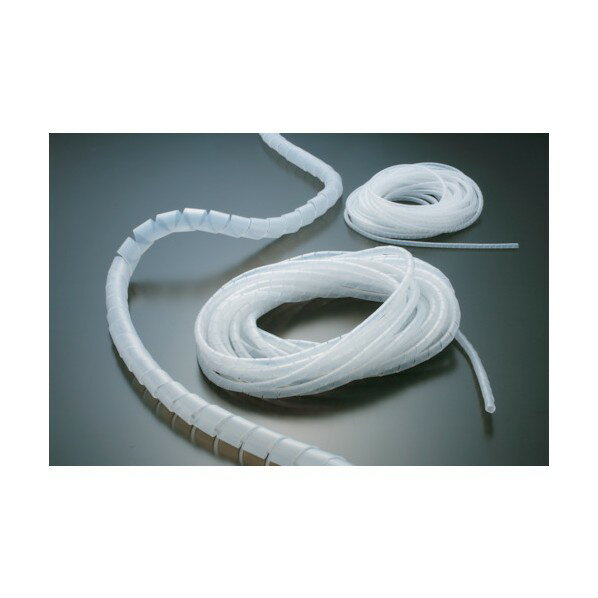 トラスコ(TRUSCO) スパイラルチューブ10m結束径Φ12.0〜35.0白 316 x 304 x 62 mm TSP15W