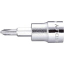 水戸工機 1/4ドライバービットソケット+NO1 21BHT 1