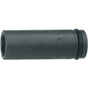 水戸工機 1/2インパクトレンチ用ソケットロング 21mm P4L-21 1