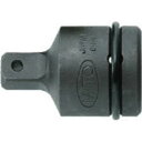 水戸工機 3/4インパクトレンチ用アダプター3/4X1/2 55 x 36 x 36 mm PAD64 1