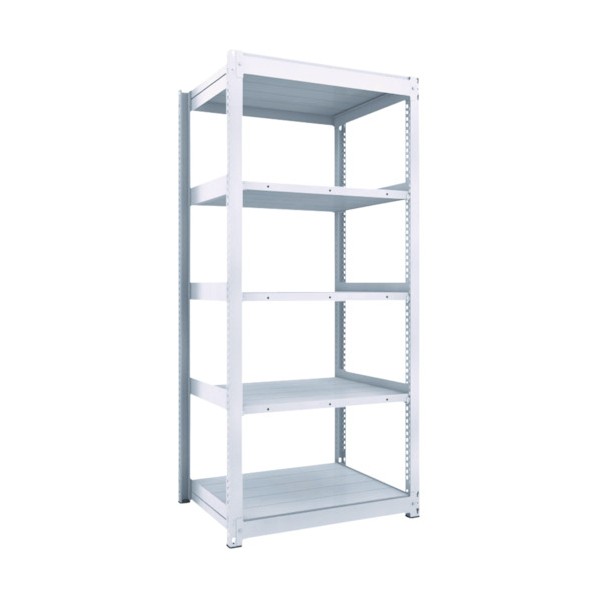 トラスコ TUG型中量棚300kg 単体 5段 TUG300-76L-5 1個