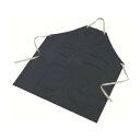 トラスコ 抗菌ビニロン前掛胸当ネイビー 244 x 168 x 32 mm TVL-MK-B (コン) 1点