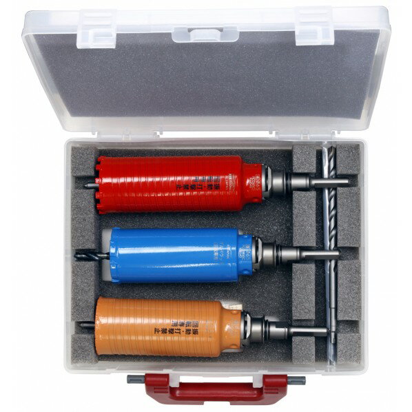 ミヤナガ ポリクリック コア3兄弟BOXキット φ80mm (SDSシャンク) PF1-80R 1セット