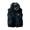 バートル(BURTLE) ACタクティカルベストブラック AC1154-35-XL 1着