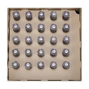 トラスコ まとめ買いフラップホイル30×25×軸径680#(50個入) 65 x 30 x 30 mm UF3025-80-50P 1個