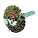 トラスコ 薄型フラップホイール40X5X6#805個入 35 x 40 x 40 mm UF4005-80 1個