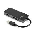STARTEC.COM社 ディスプレイアダプター/USB-A - HDMI, VGA/USB 3.0/Win & Mac USB32HDVGA 1個