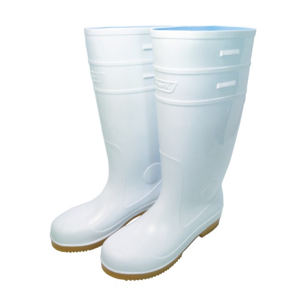 日進ゴム 先芯入り耐油衛生長靴 23.5 白 ＃4500 1