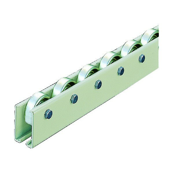 トラスコ ホイールコンベヤプレス製Φ38X12P100XL2400 V-38S-100-2400(トリツケヒ゛ス 2コツキ) 1点