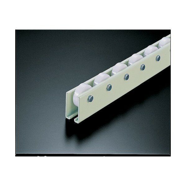 トラスコ ホイールコンベヤ樹脂製Φ38X12P50XL3000 V-38N-50-3000(トリツケヒ゛ス 2コツキ) 1点