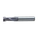 ミツビシマテリアル 2枚刃バイオレット ハイススクエアエンドミルミディアム刃長(M)8mm VA2MSD0800 1点(4)