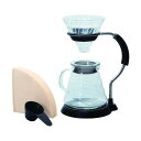 ハリオサイエンス V60アームスタンドガラスドリッパーセット VAS-8006-G 1点