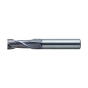 ミツビシマテリアル K 2枚刃ミラクル 超硬スクエアエンドミルミディアム刃長(M)2.4mm VC2MSD0240 1点(4)