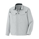 ミドリ安全 ベルデクセルフレックス 男女共用 ブルゾン VE661上 シルバーグレー×チャコール L VE661UE-L 1点