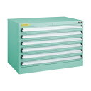 トラスコ(TRUSCO) VE9S型キャビネット 880X550XH600 引出6段 VE9S-604