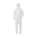 ミドリ安全 クリーンウェア フード・マスク一体型 つなぎ服 ホワイト 5L VEYS140-W-5L 1点