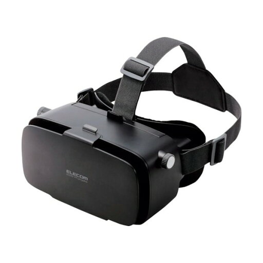 エレコム VRゴーグル スタンダードタイプ 2D3D両用 ブラック VRG-2D3D02BK 1点 エレコム VRゴーグル スタンダードタイプ 2D3D両用 ブラック VRG-2D3D02BK 1点