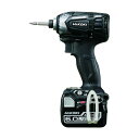 HiKOKI(ハイコーキ) WH14DDL2(2LYPK)(B) 14.4V コードレスインパクトドライバ ストロングブラック 1