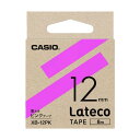 カシオ計算機 ラテコテープ 12mm PK XB-12PK 1個