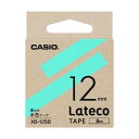 カシオ計算機 ラテコテープ 12mm SB XB-12SB 1個
