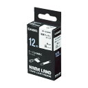 カシオ ネームランド用配線マーカーテープ12mm XR-12HMWE