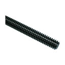 コノエ 30度メートル台形ネジ(S45C・右ねじ) TR25x3000 NTR25-3000 1点