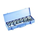 TONE(トネ) インパクト用ソケットセット(メタルトレー付)12pcs NV6102