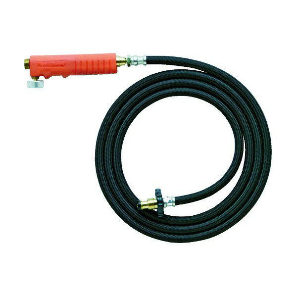 新富士バーナー 新富士プロパン部品ホース2mバルブ付 PB-H2MB