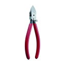 マルト長谷川 プラスチック用ニッパー 刃先調節ネジ付(刃先形状フラット)150 156mm PL-726A