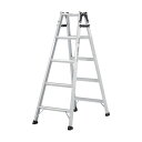 ※法人専用品※アルインコ 幅広踏ざん(55mm)はしご兼用脚立 天板高さ:1.41m PRS150WA 1台