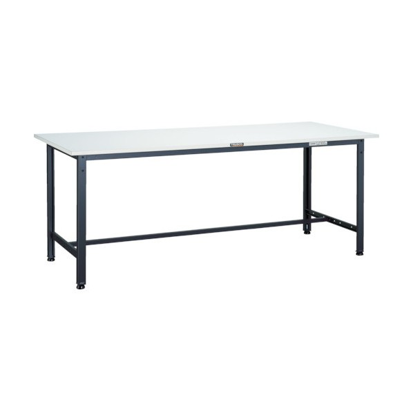※法人専用品※トラスコ AE型軽量作業台 リノリューム天板 900X600XH740 ダークグレー RAE-0960 DG RAE-0960 DG 1個