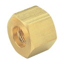 アソー リングナットΦ6(1/4) 17 x 17 x 12 mm RN-1026 1