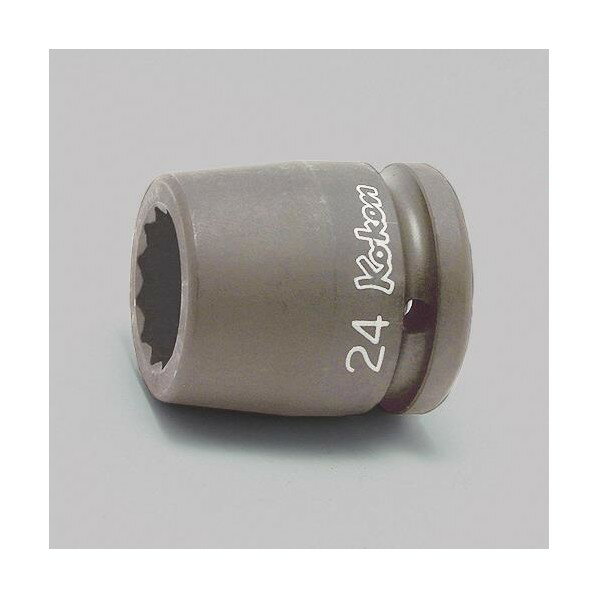 エスコ(esco) インパクトソケット(12角) 3/4インチDR×42mm EA164EB-142 1個